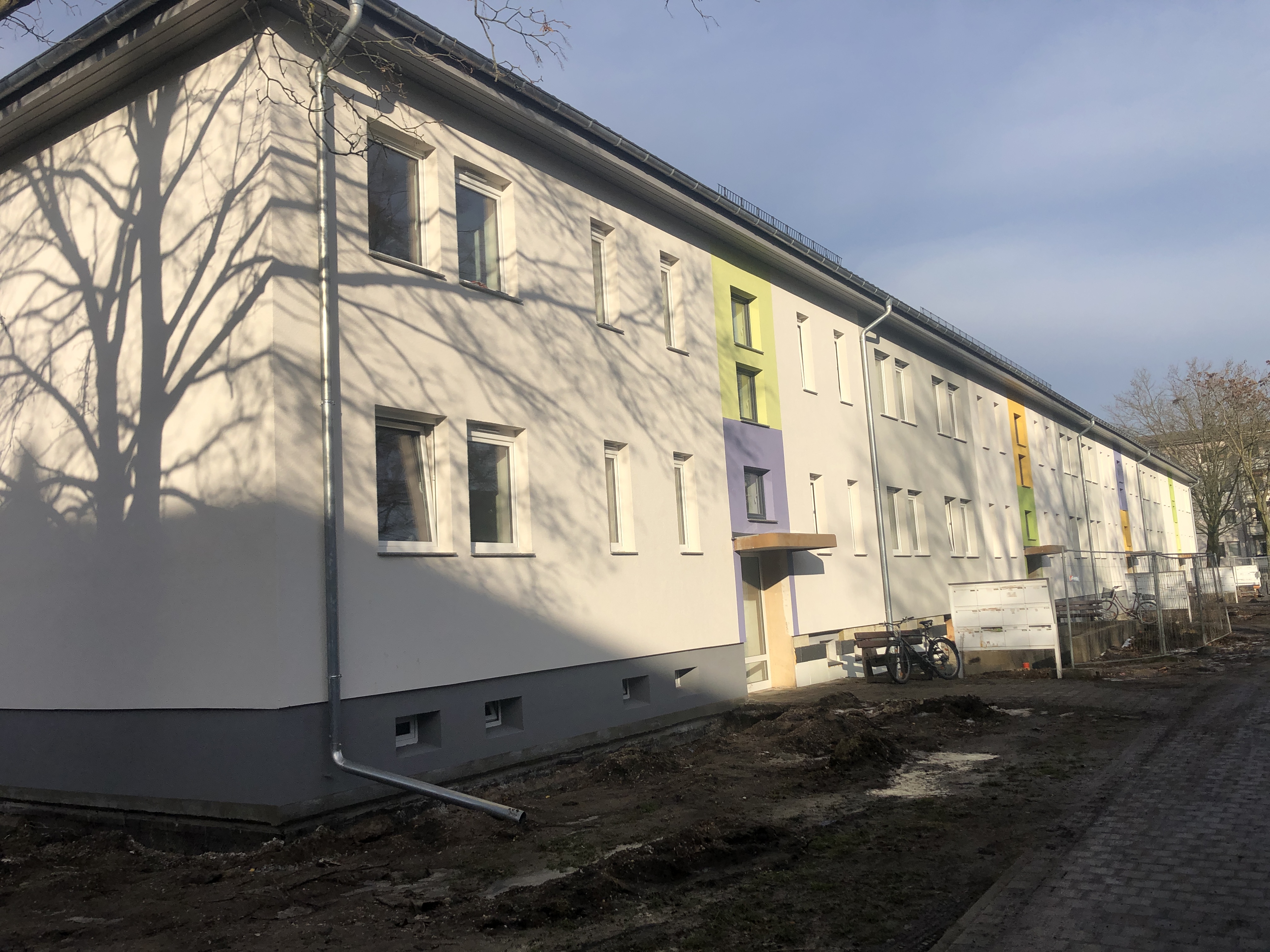 Der Umbau geht mit großen Schritten voran.